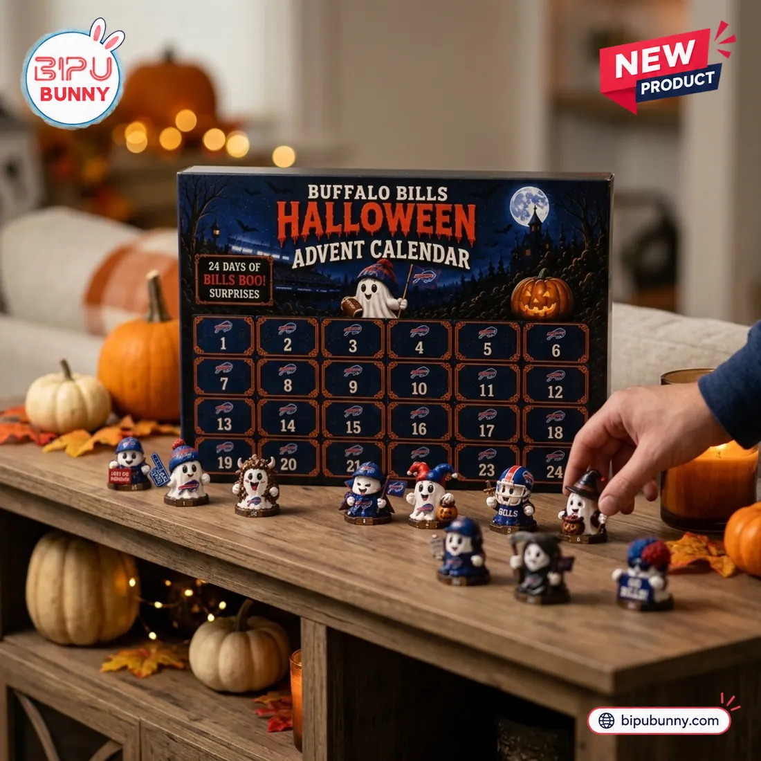 Buffalo Bills Halloween Ghost Advent Calendar 2026 Buffalo Bills Halloween Ghost Advent Calendar 2026
