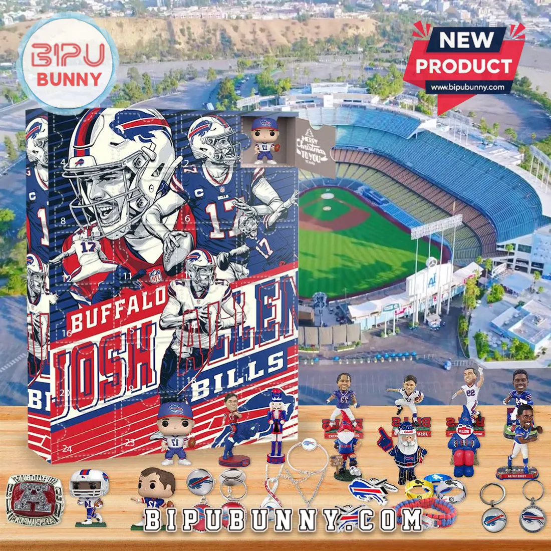 Buffalo Bills Josh Allen 2026 Advent Calendar Buffalo Bills Josh Allen 2026 Advent Calendar