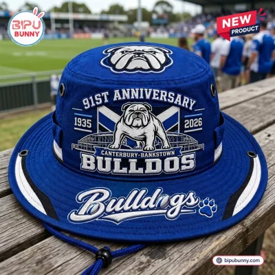 Canterbury-Bankstown Bulldogs 91st Anniversary Bucket Hat