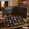 Chicago Cubs Christmas Advent Calendar 2026 featuring 24 numbered drawers and miniature baseball team-themed ornaments.