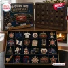Chicago Cubs Christmas Advent Calendar 2026 featuring 24 numbered drawers containing team-themed holiday ornaments.