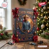 Chuck Norris 2026 Walker Texas Ranger Advent Calendar featuring a cowboy portrait on a blue box with red ribbons and ornaments.