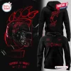 Front and back view of the Cincinnati Bearcats City Within Red Hoodie featuring helmet graphics.