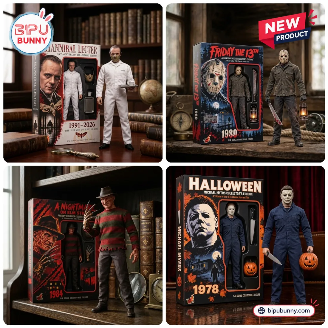 Classic Horror Movie Halloween Collectible Action Figure Classic Horror Movie Halloween Collectible Action Figure