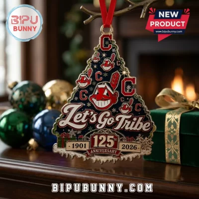 Cleveland Guardians 125th Anniversary Christmas Tree Ornament