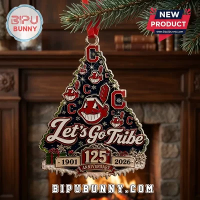 Cleveland Guardians 125th Anniversary Christmas Tree Ornament