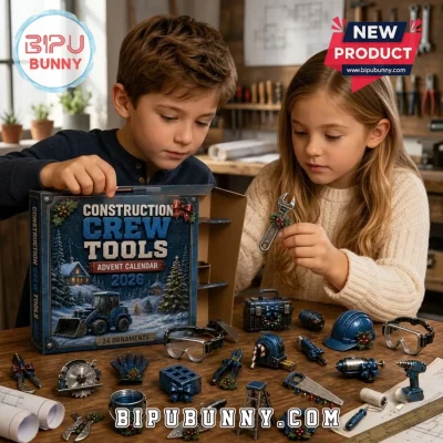 Construction Crew Tools 2026 Ornament Advent Calendar