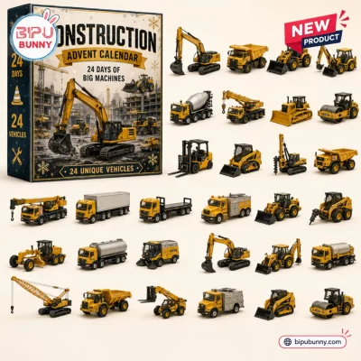 Construction Vehicles Advent Calendar 2026