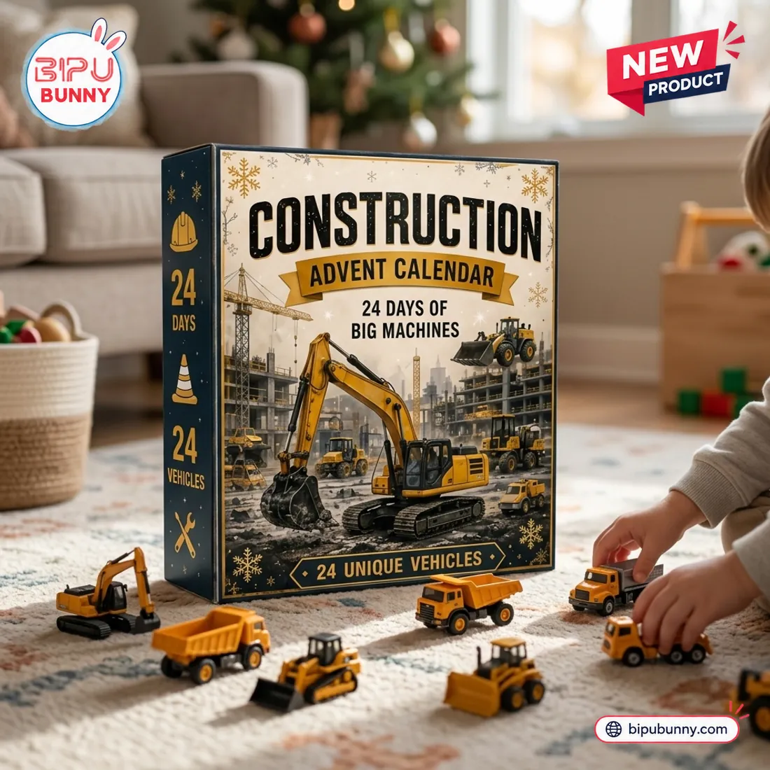 Construction Vehicles Advent Calendar 2026 Construction Vehicles Advent Calendar 2026