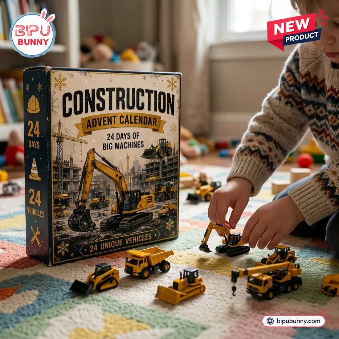 Construction Vehicles Advent Calendar 2026 Construction Vehicles Advent Calendar 2026