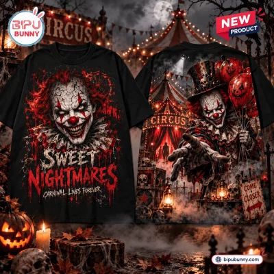 Creepy Clown Haunted Carnival Shirt
