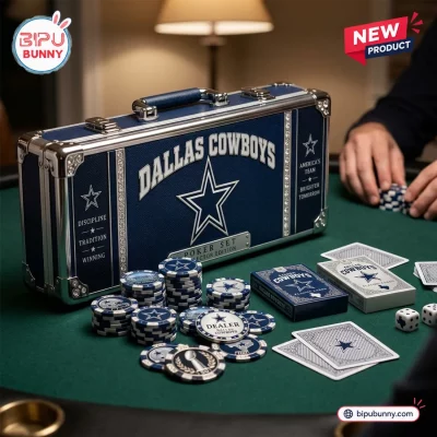 Dallas Cowboys NFL Poker Set