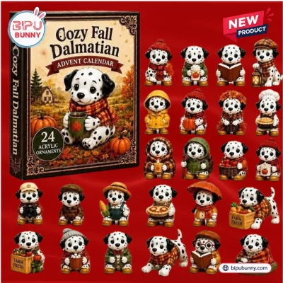 Dalmatian Cozy Fall Advent Calendar 2026