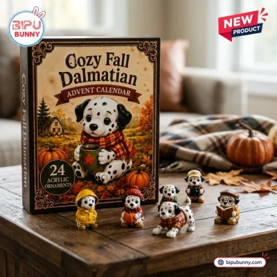 Dalmatian Cozy Fall Advent Calendar 2026