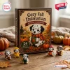 Dalmatian Cozy Fall Advent Calendar 2026 box with a cartoon puppy, autumn pumpkins, and miniature dog ornaments.