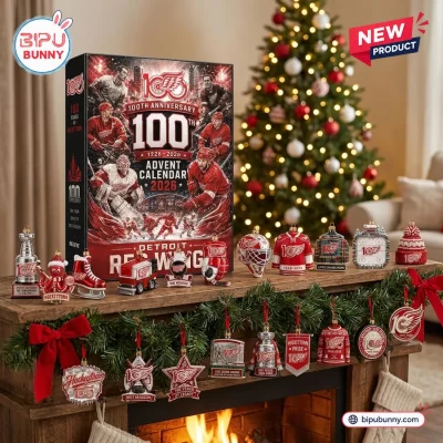 Detroit Red Wings 100th Anniversary Christmas Advent Calendar