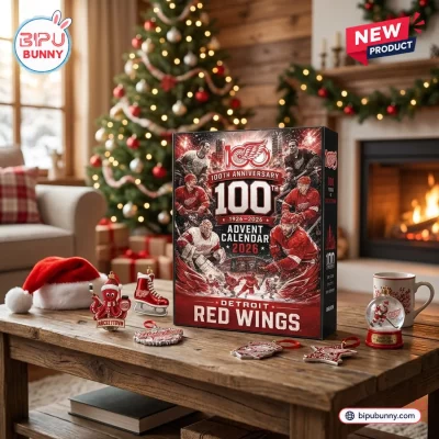 Detroit Red Wings 100th Anniversary Christmas Advent Calendar