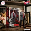 Dirty Harry 55th Anniversary Harry Callahan Hot Toys figure standing next to its themed collector display box on a desk.