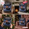 Four panel composite showing the Drake Iceman 2026 Advent Calendar in various holiday settings.