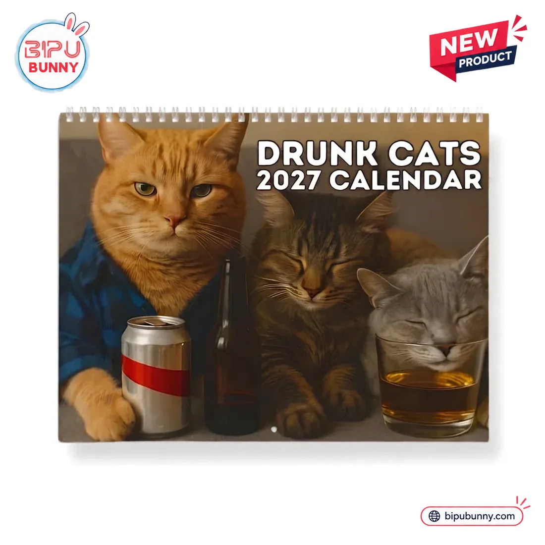Drunk Cats 2027 Calendar Drunk Cats 2027 Calendar