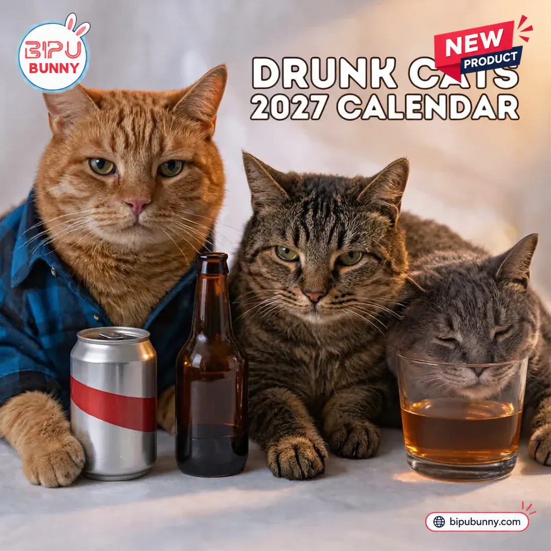 Drunk Cats 2027 Calendar Drunk Cats 2027 Calendar