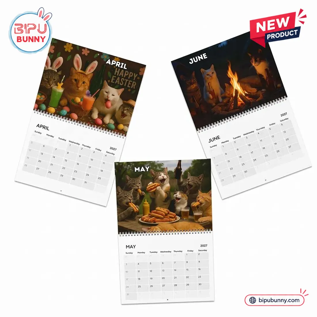 Drunk Cats 2027 Calendar Drunk Cats 2027 Calendar