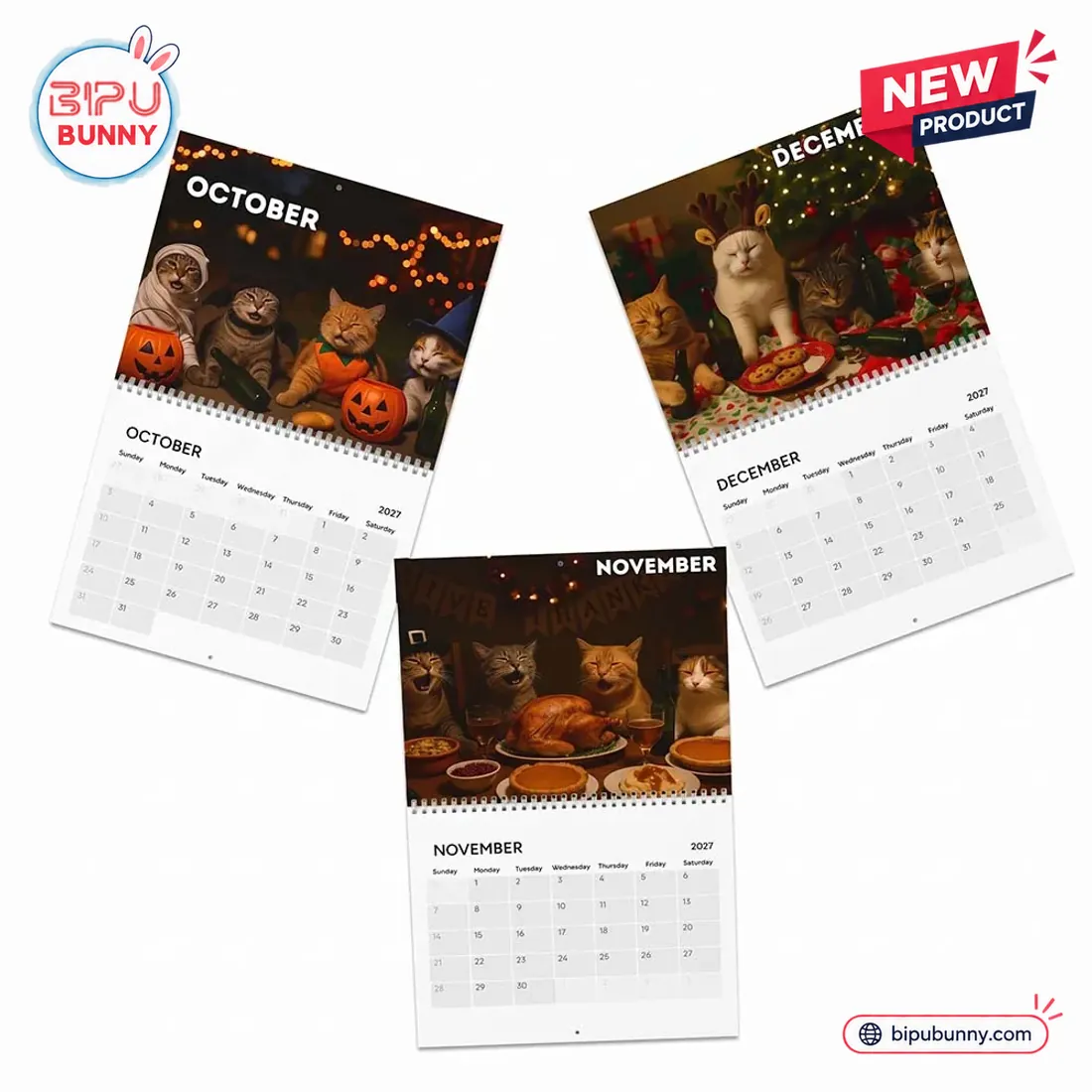 Drunk Cats 2027 Calendar Drunk Cats 2027 Calendar