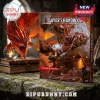 Dungeons & Dragons 2026 Advent Calendar featuring a red dragon, grid numbered boxes, and Player's Handbook artwork.