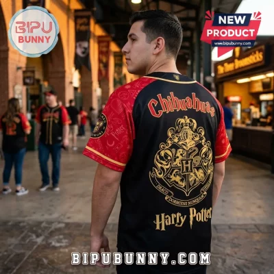 El Paso Chihuahuas x Harry Potter Hogwarts Crest Baseball Jersey