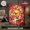 FIFA World Cup 2026 Advent Calendar featuring global soccer stars and the golden trophy on a dark red background.