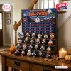 Florida Gators Halloween Advent Calendar 2026 featuring 24 numbered slots with miniature team-themed ghost figurines.