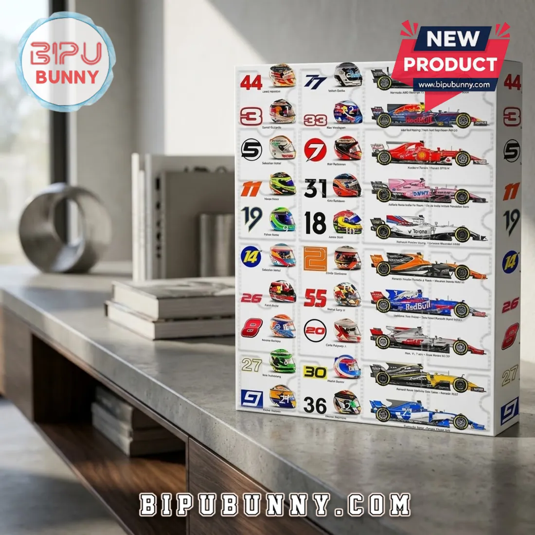 Formula 1 Diecast Car Advent Calendar Formula 1 Diecast Car Advent Calendar