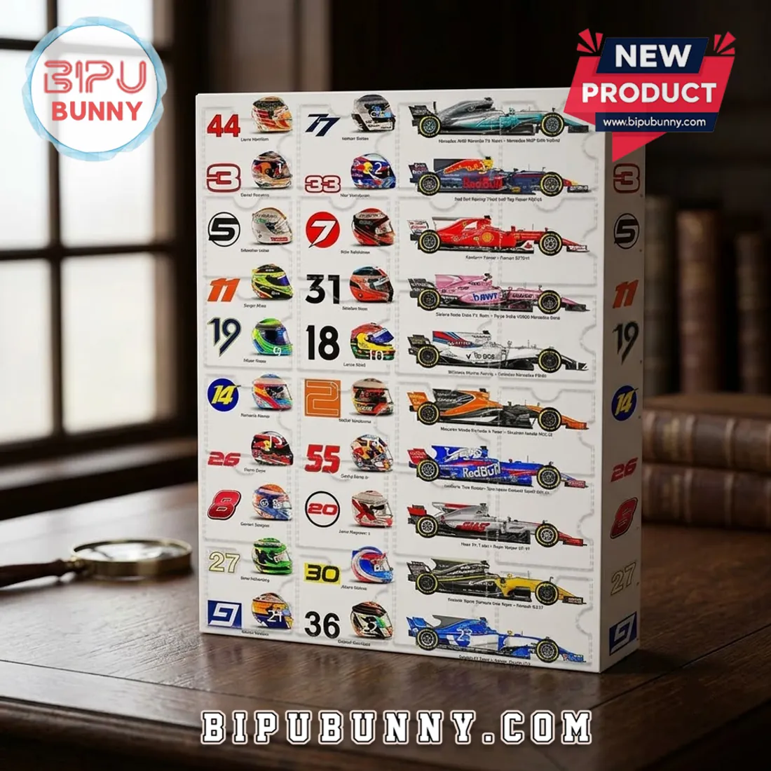 Formula 1 Diecast Car Advent Calendar Formula 1 Diecast Car Advent Calendar