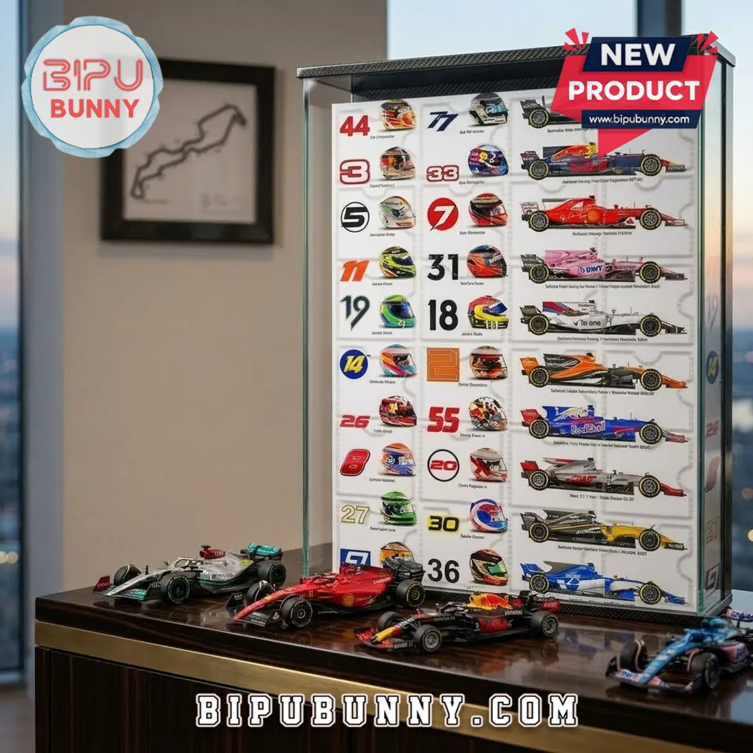 Formula 1 Diecast Car Advent Calendar Formula 1 Diecast Car Advent Calendar