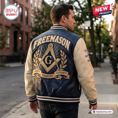 Freemason Premium Varsity Baseball Jacket