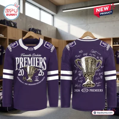 Fremantle Dockers AFL 2026 Premiers Hockey Jersey