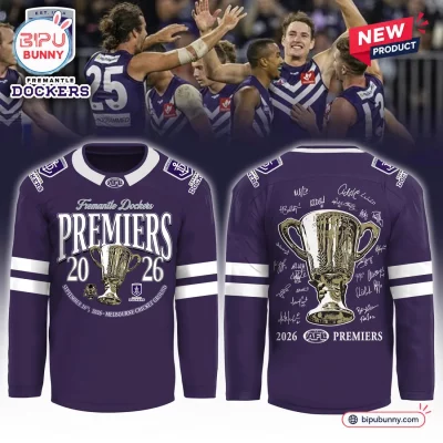 Fremantle Dockers AFL 2026 Premiers Hockey Jersey