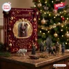 Game of Thrones Advent Calendar 2026 featuring a maroon box with Daenerys Targaryen and miniature character figurines.