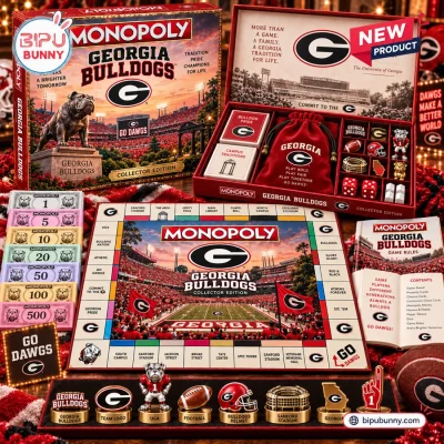 Georgia Bulldogs Collector Edition Monopoly Board Game