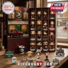 Gilmore Girls 26th Anniversary Advent Calendar 2026 featuring 12 vinyl character figures, Luke's Diner mug, and decor pieces.