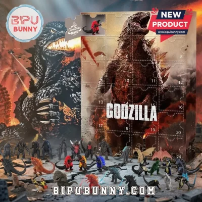 Godzilla 24-Piece Figurine Advent Calendar
