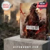 Godzilla 24-Piece Figurine Advent Calendar box featuring a cinematic monster graphic, numbered doors, and city ruins backdrop.