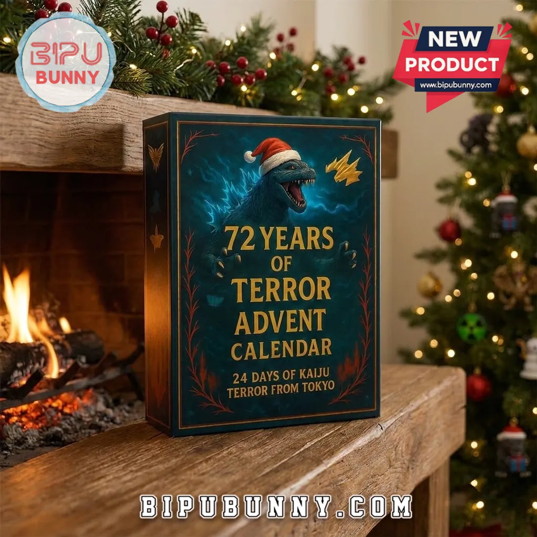 Godzilla 72 Years Of Terror Advent Calendar 2026 Godzilla Merch Christmas Gift For Son Godzilla 72 Years Of Terror Advent Calendar 2026 Godzilla Merch Christmas Gift For Son