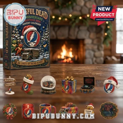Grateful Dead 60th Anniversary 24-Piece Holiday Advent Calendar