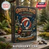 Grateful Dead 60th Anniversary 24-Piece Holiday Advent Calendar box featuring dancing bears, a logo, and a winter van.