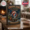 Grateful Dead 60th Anniversary 24-Piece Holiday Advent Calendar box featuring dancing bears, a tour van, and a santa skull.