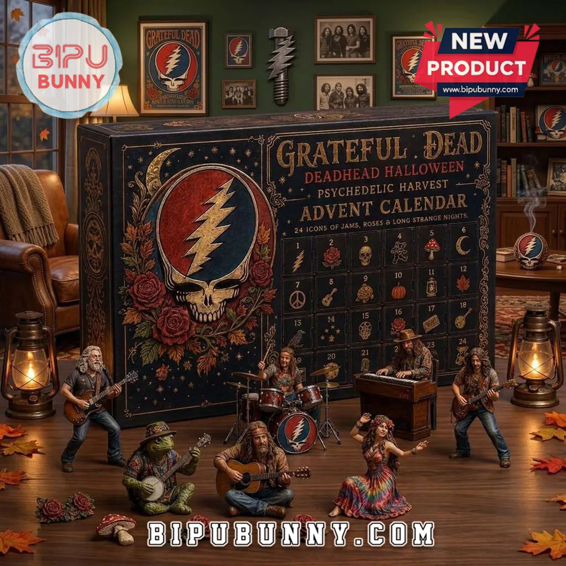 Grateful Dead Halloween Psychedelic Harvest Advent Calendar Grateful Dead Halloween Psychedelic Harvest Advent Calendar