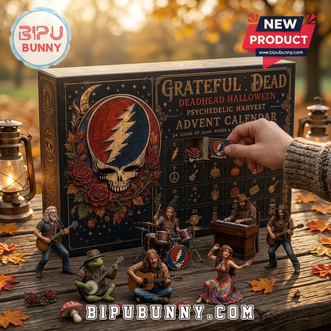 Grateful Dead Halloween Psychedelic Harvest Advent Calendar Grateful Dead Halloween Psychedelic Harvest Advent Calendar