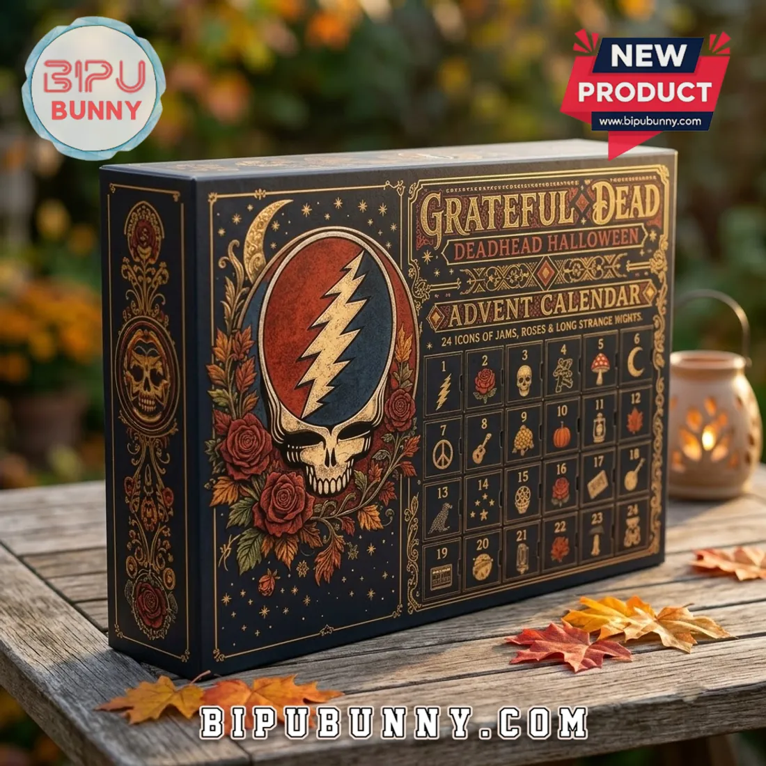 Grateful Dead Halloween Psychedelic Harvest Advent Calendar Grateful Dead Halloween Psychedelic Harvest Advent Calendar
