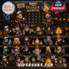 Gravity Falls Halloween Advent Calendar 2026 featuring 24 numbered doors and character figurines on a dark rustic backdrop.